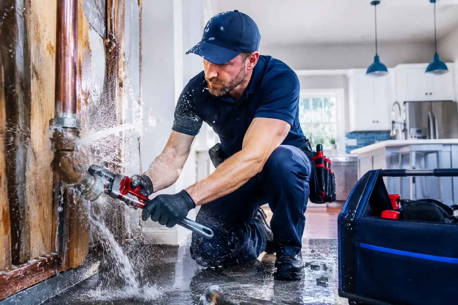 Local emergency pipe repair professionals in Hudson, KS